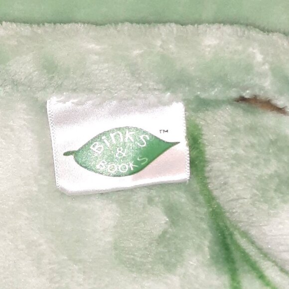 Binks & Books Brown Bear Green Security Lovey Blanket 37" X 29" - Picture 4 of 4